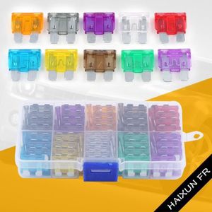100 Fusibles 2A 3A 5A 7.5A 10A 15A 20A 25A 30A 35A for Auto Voiture Moto Truck
