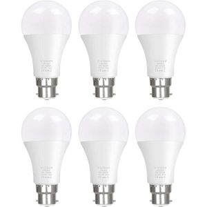 AMPOULE - LED Ampoule Led B22 A60,6pcs A60 B22 Ampoule 9W,Equiva