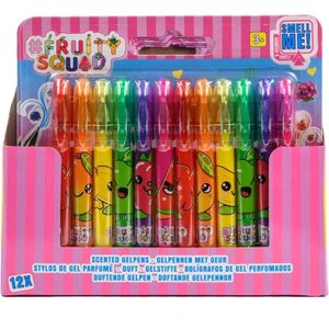 FEUTRES Set de 12 Mini stylos Gel parfumés pour Enfants, Couleurs A430