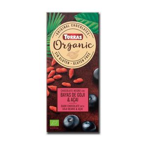 Chocolat noir 100% cacao biologique, Torras, 100 g