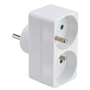tec hit prise biplite avec terre 2x16 a et interrupteur cdiscount bricolage
