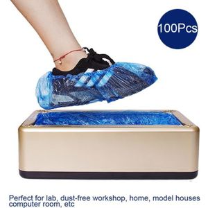 Machine de couvre-chaussures automatique Smart Overshoes Distributeur T  Buckle Shoe Cover Jetable Pe Imperméable à l'eau pour sol pluvieux