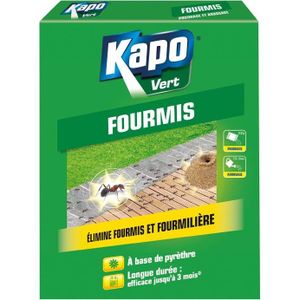 PRODUIT INSECTICIDE Anti-fourmis et fourmilière granulés vert - 200 g