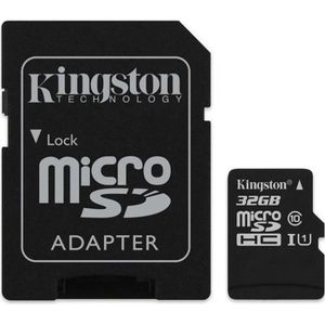 CARTE MÉMOIRE Carte mémoire flash microSDHC UHS-I - KINGSTON Can