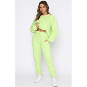 ENSEMBLE DE SPORT Ensemble survêtement femme grande taille - Vert fl