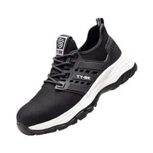 Chaussure de Sécurité Femmes Légère S3 Chaussures de Travail Femmes Chaussure Cuisine Chaussure de Marche Embout Acier Baskets Chantiers et Industrie pour Homme Basket Souple Homme Confort 45EU