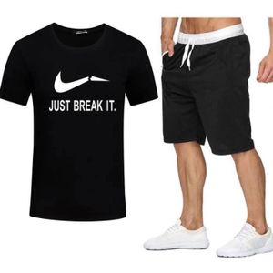 Ensemble de vêtements Ensemble T-shirt et short(67) Homme Coton Col Rond