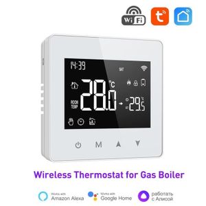 CHAUDIÈRE WiFi – thermostat chaudiere gaz intelligente WiFi Thermostat sans fil régulateur de température à faible puissance Alice Google Home