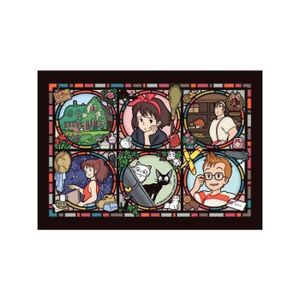 PUZZLE Puzzle KIKI DELIVERY 208 PCS STAINED GLASS PUZZ