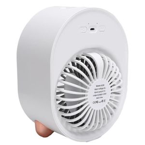DÉSHUMIDIFICATEUR Tbest Ventilateur Refroidisseur d'Air Humidificateur USB Silencieux pour Maison Bureau