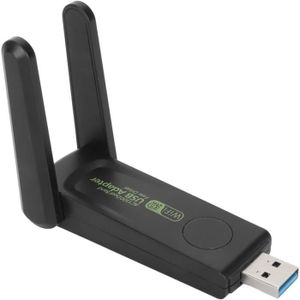 CARTE RÉSEAU  Adaptateur WiFi USB sans Fil, Dongle WiFi 1300 Mbp