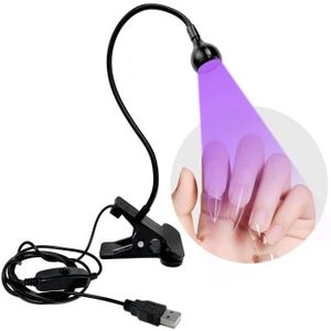 Lampe UV Ongles Gel Pose Americaine - MEDOLIKA - 3W LED - USB - Rotative à  360° - Cdiscount Electroménager