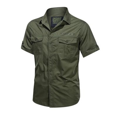 Chemise travail homme manche courte deals