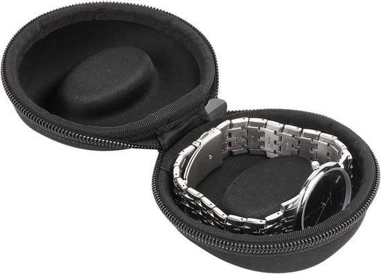 HELMDY Étui De Voyage 6 Emplacements Pour Montres Homme Et Femme - Boîte De Rangement Portable Avec Poignée