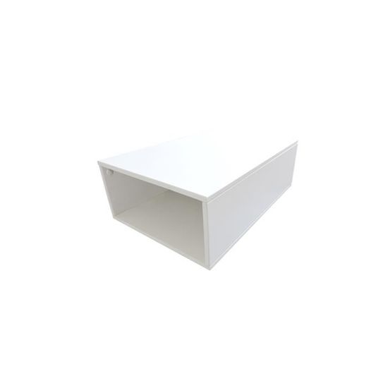 Cube De Rangement Bois Profondeur 75 Cm Couleur Blanc Achat Vente Casier Pour Meuble Cube De Rangement Bois Prof Cdiscount