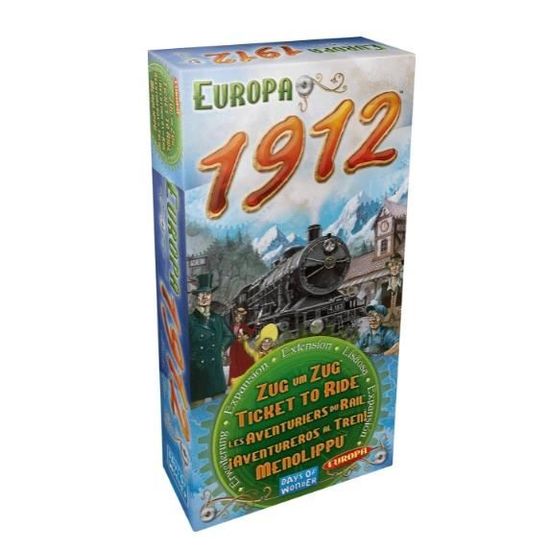 Asmodée Ticket To Ride - Europe 1912 Expansion Pack (DOW720111