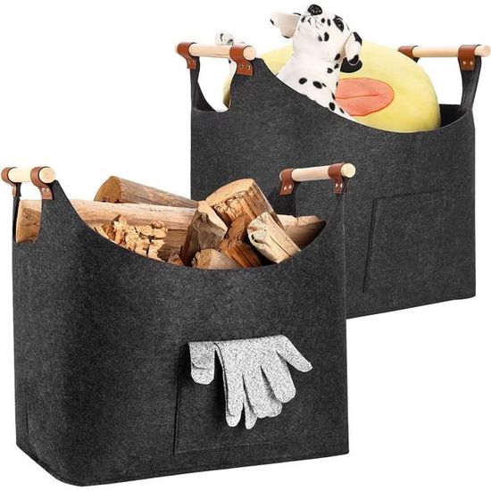 panier buche sac a buches panier bois pour cheminée sac a buches de bois chariot transport bois de chauffage