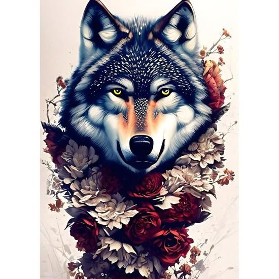 MOBDEA Dragon Peinture Diamant Adulte, 5D Diamond Painting Complet