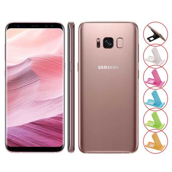 5.8'' Rose Samsung Galaxy S8 SD835 G950U 64GB Smartphone