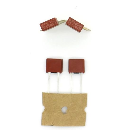 5x Fusible 382 rond 2A - T2A - 250v - Temporisé - HOLLY - p: 5mm