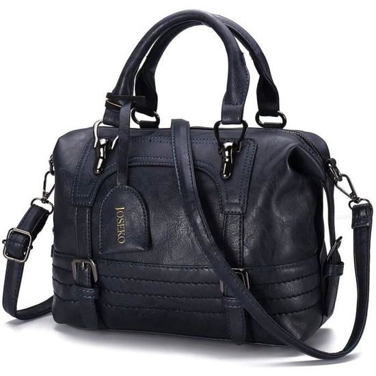 Sac Main Femme R tro JOSEKO Sac Bandouli re en Similicuir de