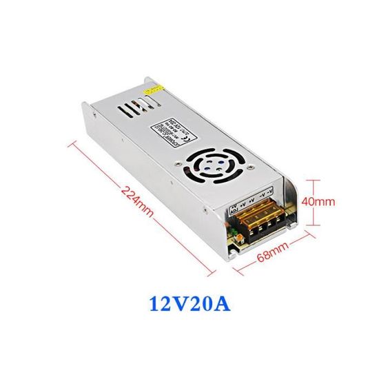 Transformateur LED 12V 12W-36W - Alimentation Secteur, Neuf, Garantie 3 Ans