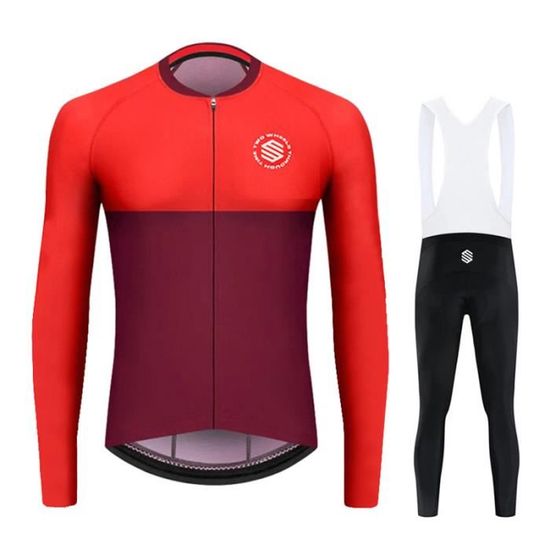 Combinaison de cyclisme à manches longues Pro Team Scott - Homme Combinaison de cyclisme à manches longues Pro Team Scott - Homme