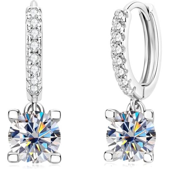 Boucles d'oreilles en argent .925 pour femme SCA-BO-137