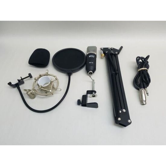 Microphone TONOR BM-700 – Kit Complet Avec Accessoires – Condensateur – Occasion
