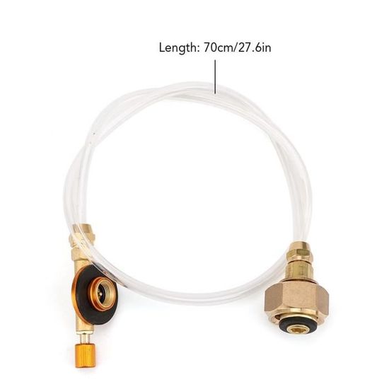 AL02642-Adaptateur pour bidon de butane de type long Adaptateur de gaz