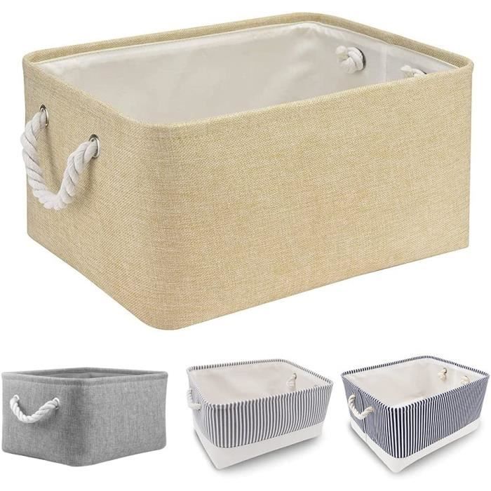 Panier À Linge Pliable En Tissu Bac De Rangement Pliable Panier