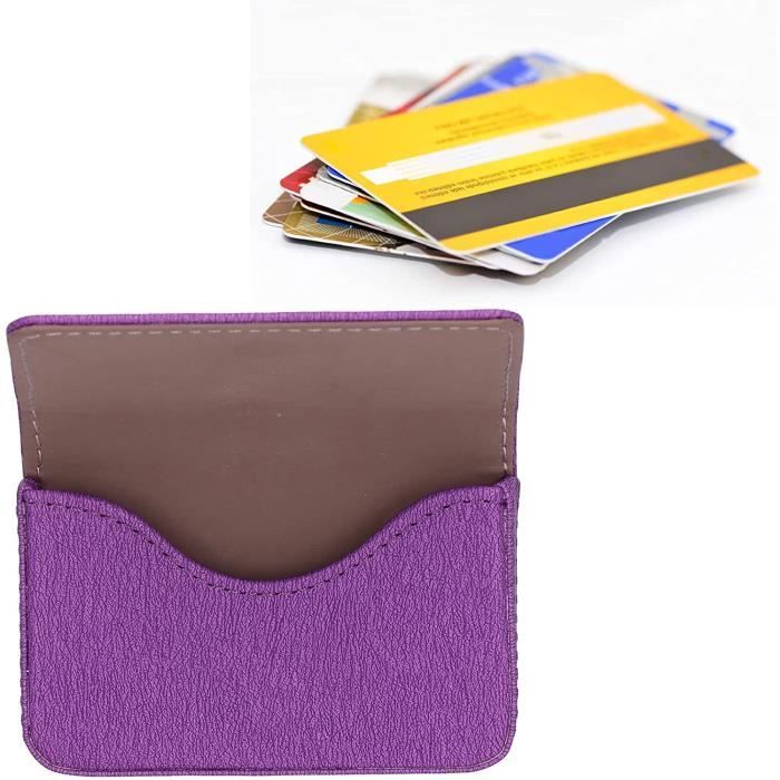 Porte-cartes De Visite En Nacre Et Acier Inoxydable - Protection RFID, Design Grues & Cerfs, Jusqu'à 4 Cartes