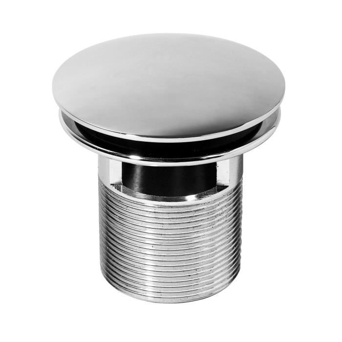 WIRQUIN Bonde lavabo design Quick-Clac laiton 75mm