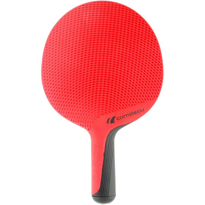 CORNILLEAU Raquette de Tennis de Table SOFTBAT Outdoor - Rouge