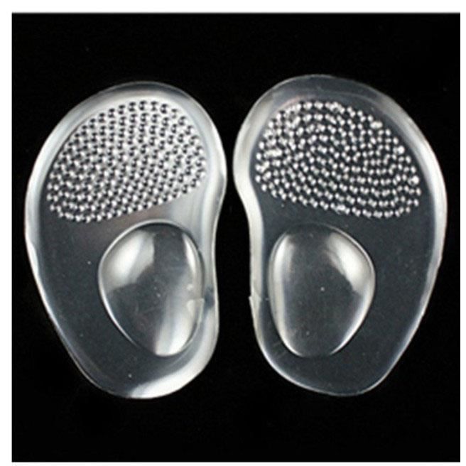 Chaussures Pad tapis de massage gel de silicone collant arc insert orthétique massage des pieds de support coussinets semelle chauss