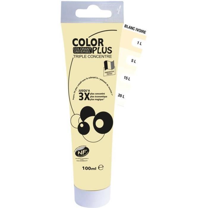 Colorant universel liquide triple concentré - noir - 100 mL
