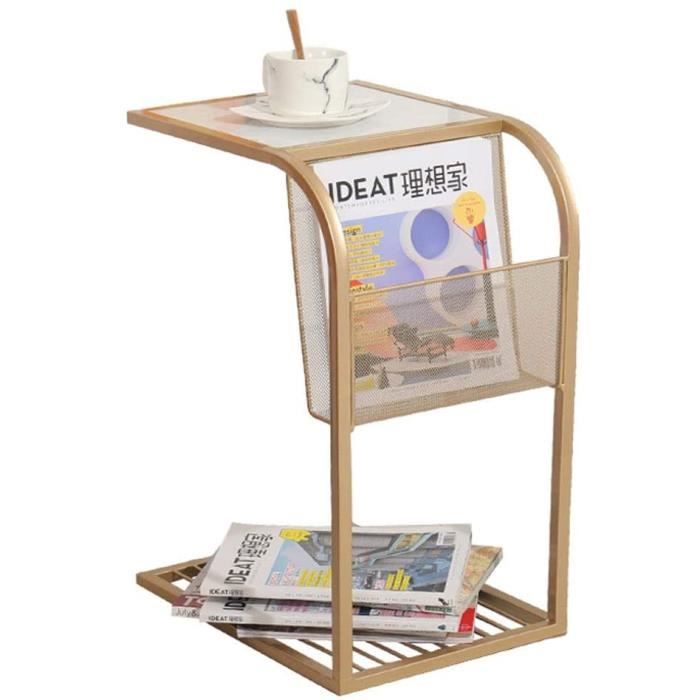 MQH Table Basse Nordic Petite Table Basse Table Basse Simple Canapé Moderne Table d'appoint Petit Appartement Coin Lampe 571