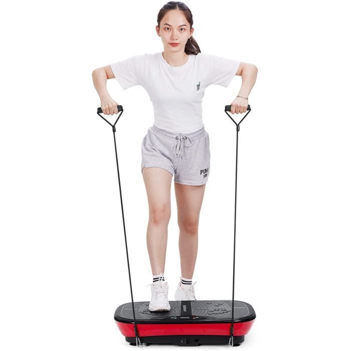 PLATEFORME VIBRANTE - PLAQUE VIBRANTE MaxKare Plateforme Vibrante Oscillante pour Fitness, 99 VITESSES - 10 Modes Auto - Silen7