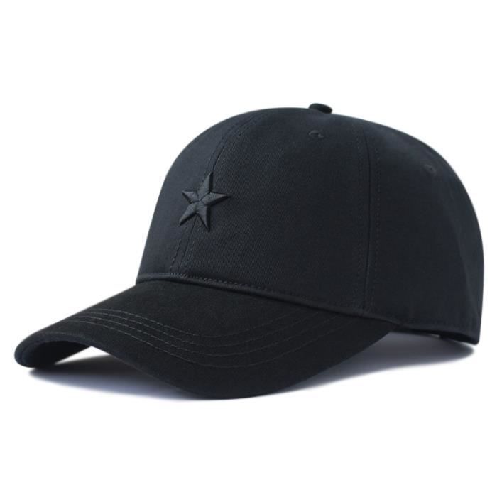 2020 Top qualité coton doux soleil chapeaux grand os homme casual pointe chapeau mâle grande taille black 62-68cm