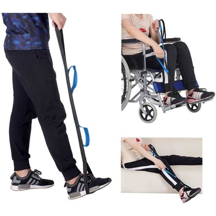 fauteuil roulant âgées, adultes, Handicap, pied levant invalidité avec poignée pour fauteuil roulant, cha , lit, voiture A229