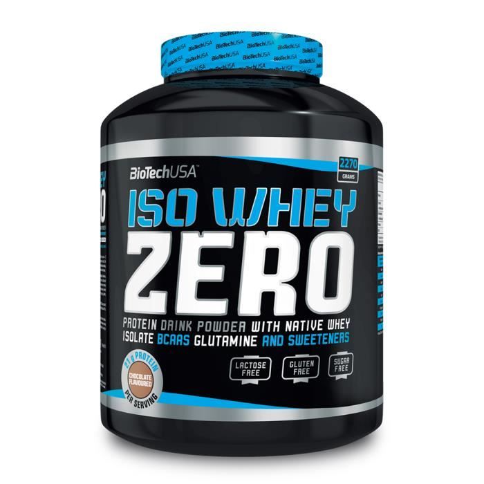 BIOTECH USA - Iso Whey Zero 2270 g - Chocolat