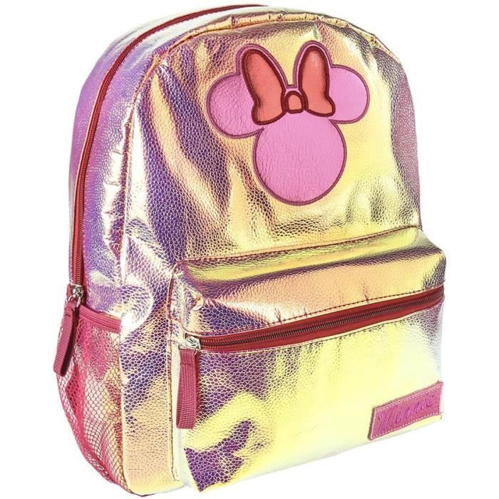 DISNEY Sac à Dos Minnie Rose Enfant Fille