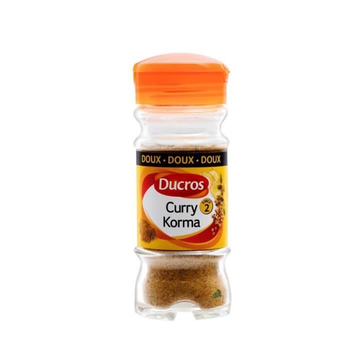 DUCROS - Curry Korma 42G - Lot De 4