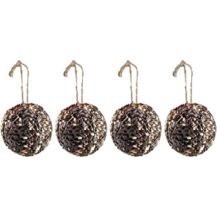 Boules de graines de tournesol pour oiseaux