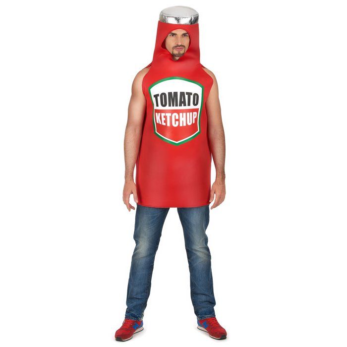 Déguisement ketchup Adulte