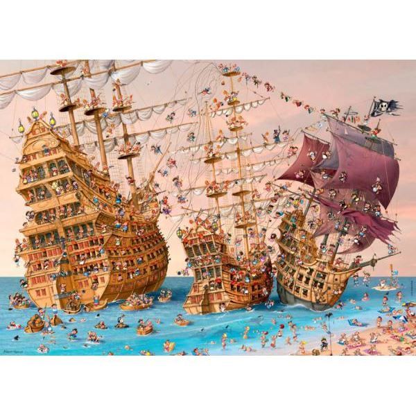 MERCIER Puzzle 1000 pièces Corsair - 50 x 70 cm