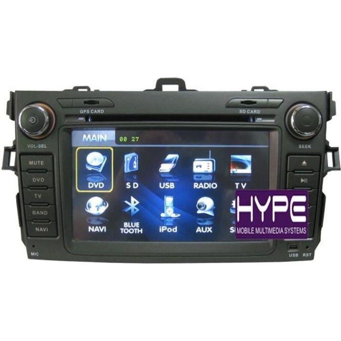 AUTORADIO GPS TOYOTA