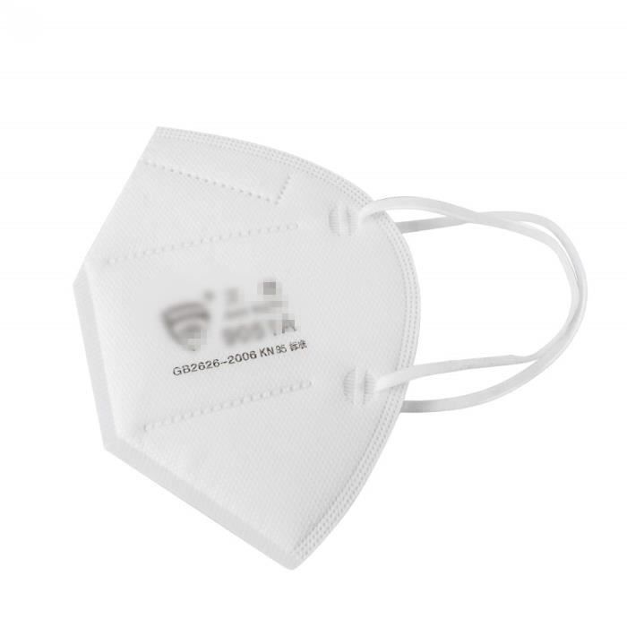 10 pièces - Masque N95 KN95 PM2.5 Masques de protection anti-poussière, Anti-buée Haze Smoke Allergy, GB2626-2006 Standard