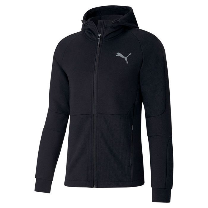 Vestes sweats zippés capuche Evostripe cap jkt blk - Puma