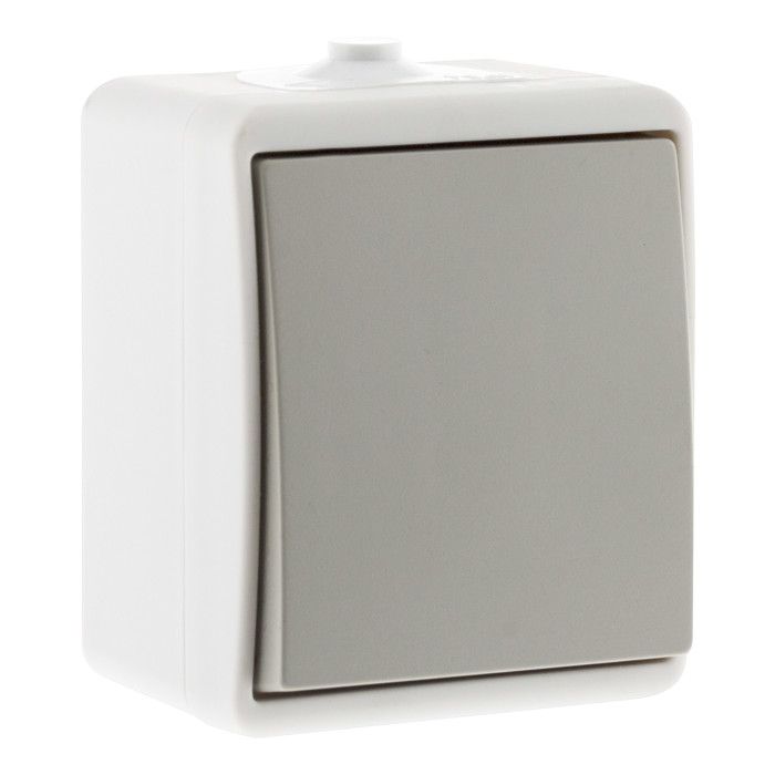 Va&vient Mini IP54 Gris clair